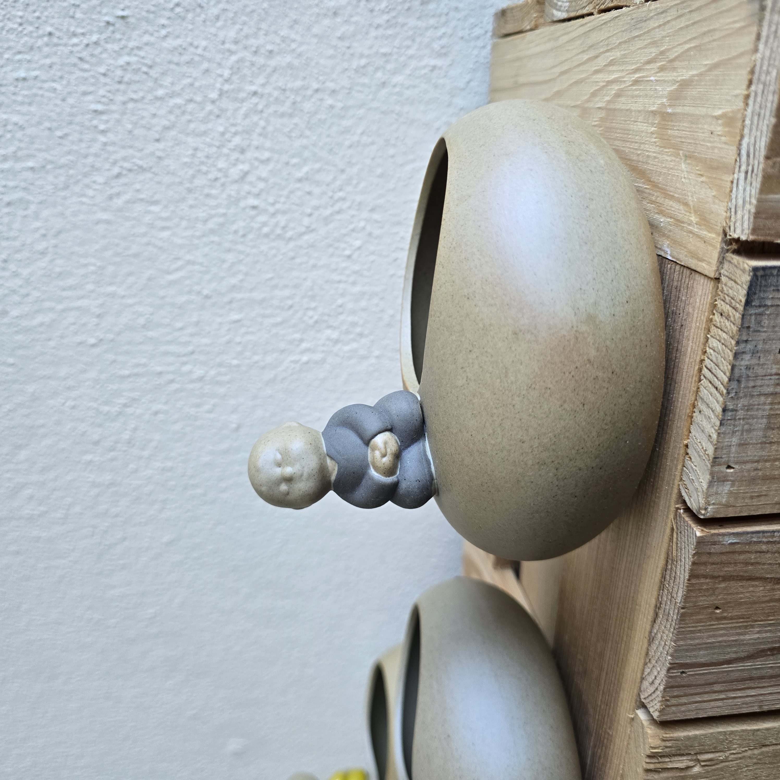 Mini Monk Stone Planter