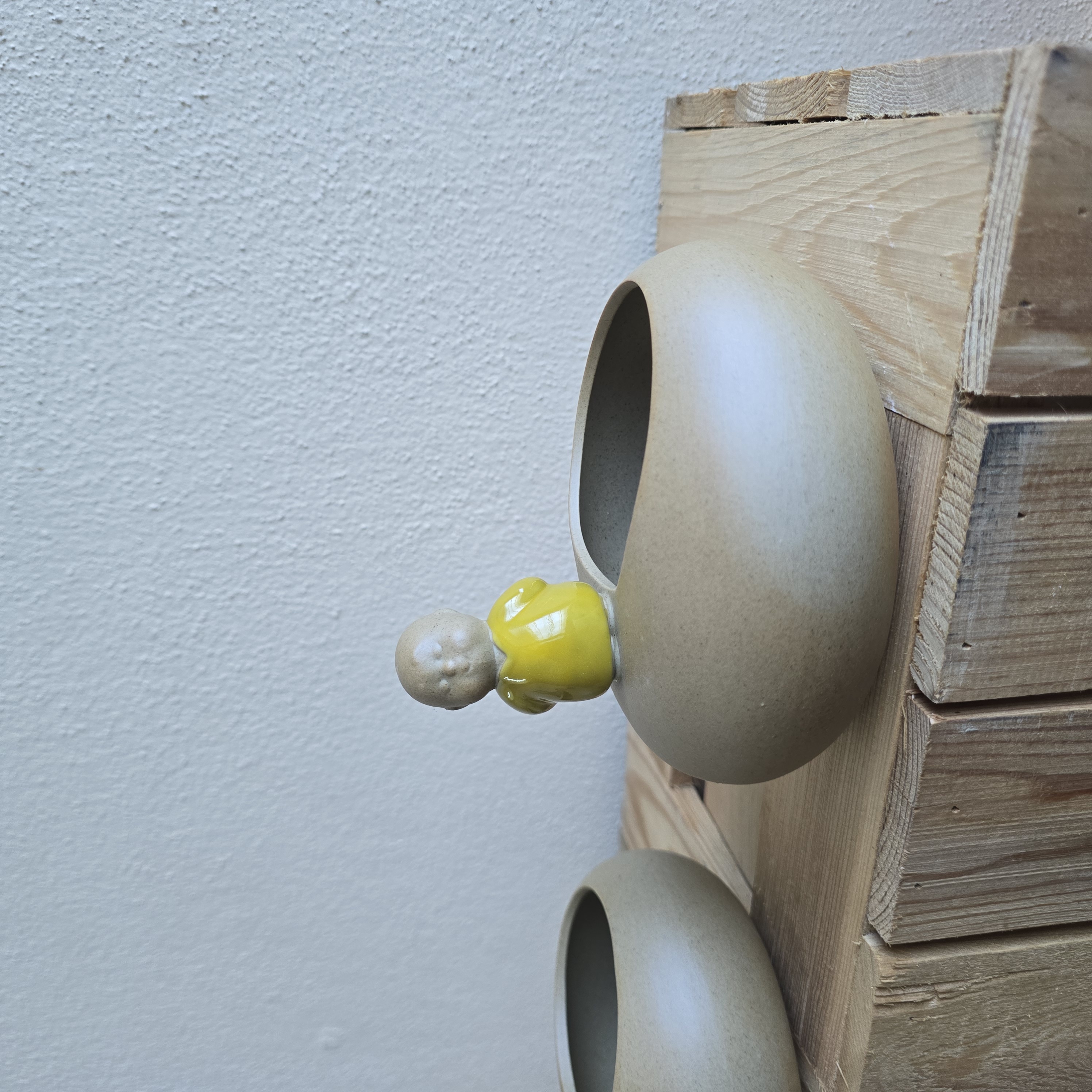 Mini Monk Stone Planter