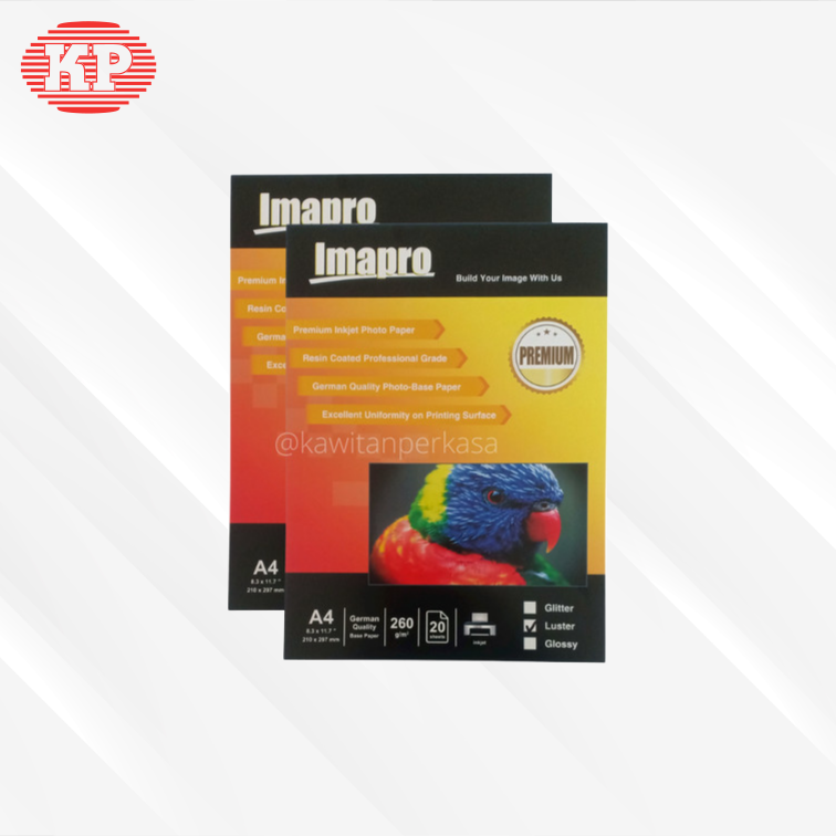 Imapro Premium Inkjet – Resin Coated A4 260 g/m²