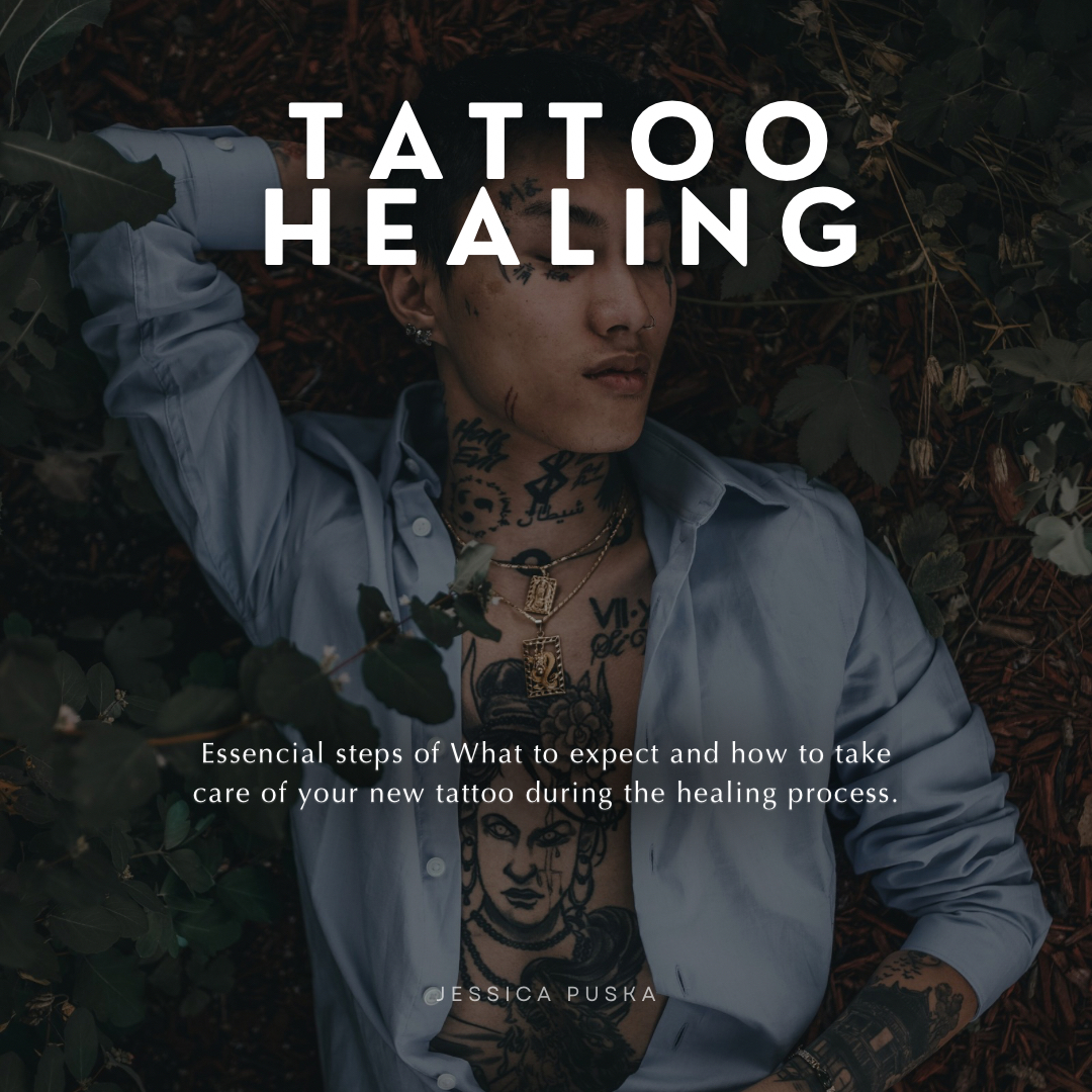 Tattoo Healing Guide Book