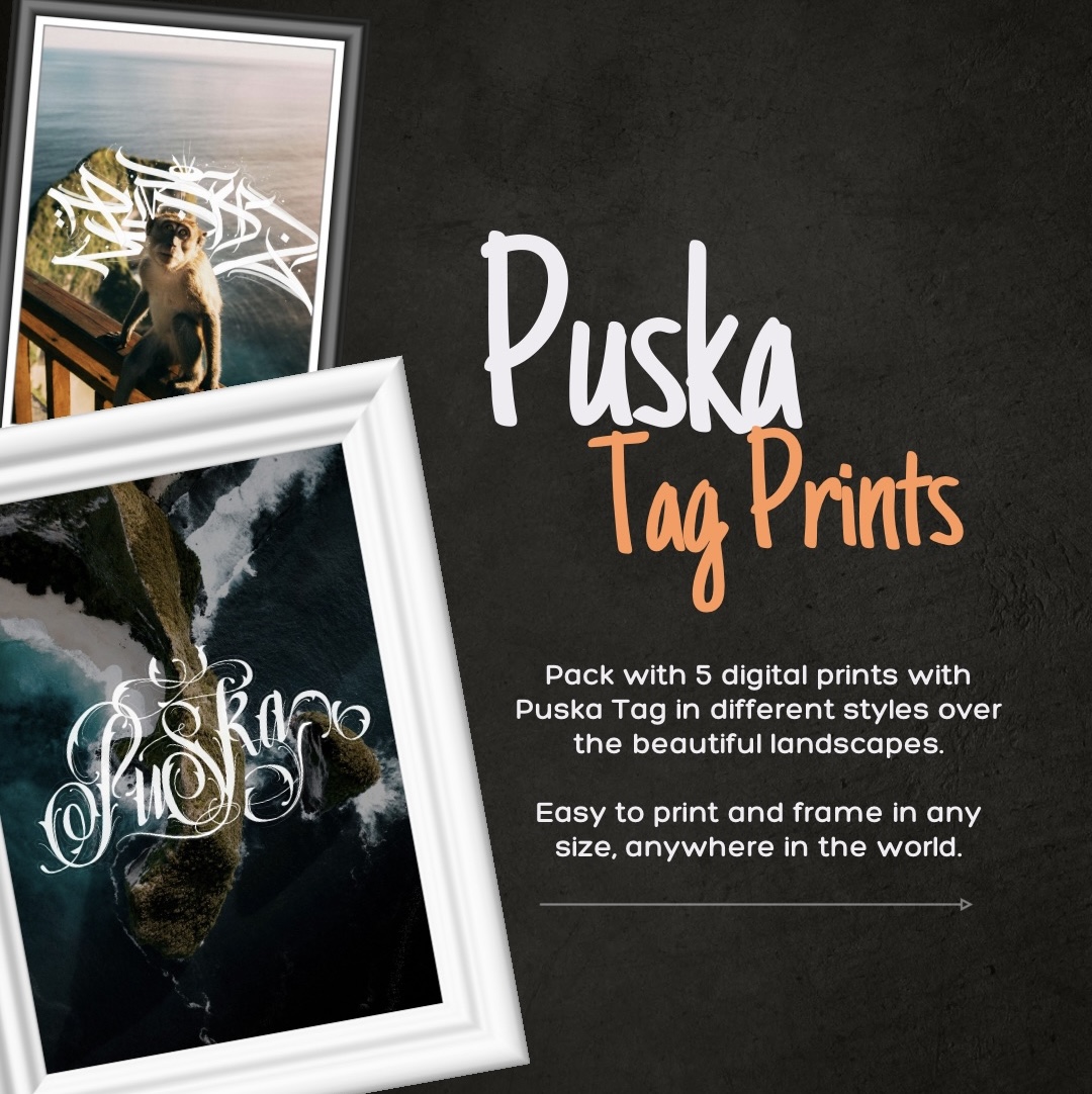 Puska Prints Tag Pack