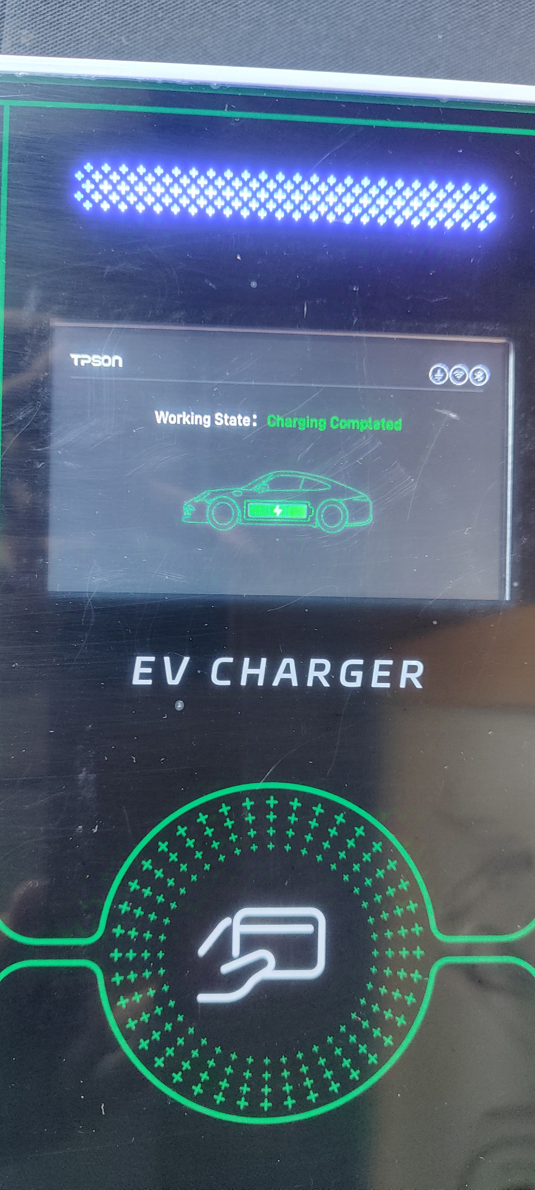 Elektromobilio įkrovimo stotelė TPSON 22kw Type 2  valdoma programėle