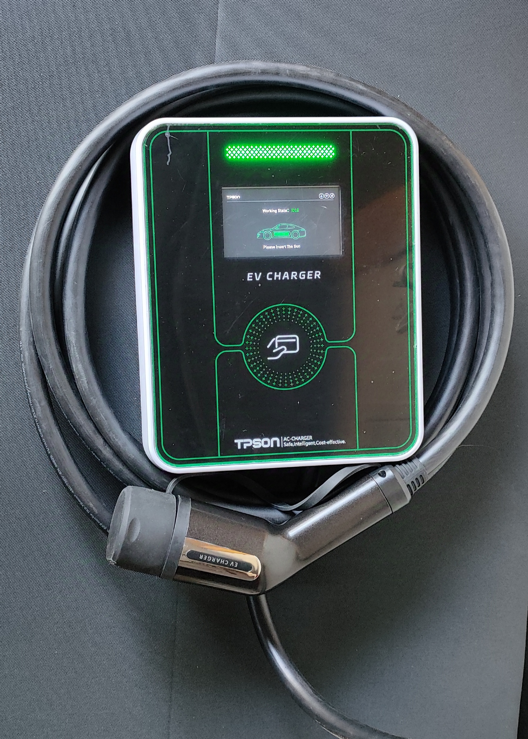 Elektromobilio įkrovimo stotelė TPSON 22kw Type 2  valdoma programėle