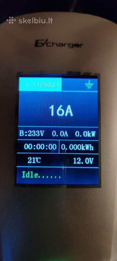 Elektromobilio kroviklis 11 kW type 2 +Apps