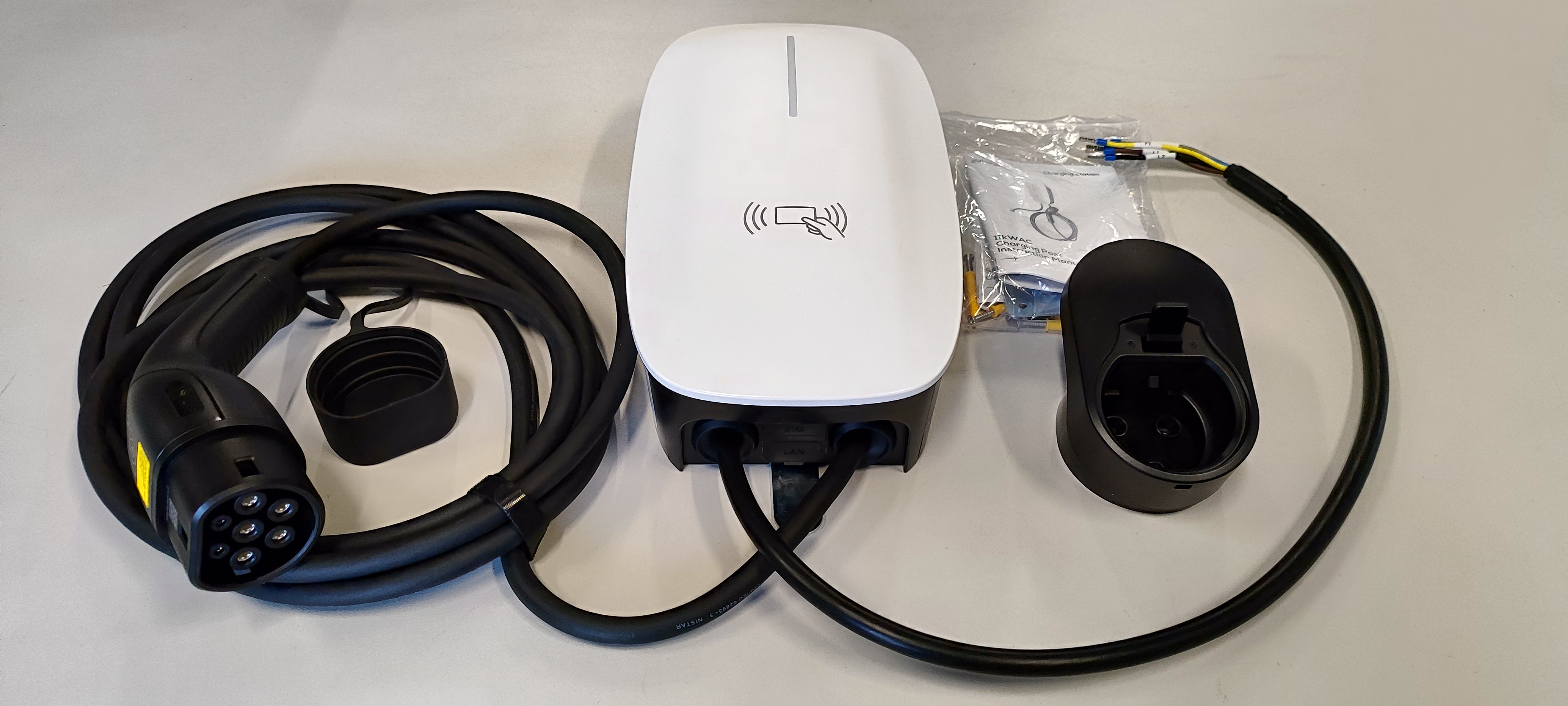 Elektromobilio įkrovimo stotelė EV Charger 11kw Type 2  valdoma programėle