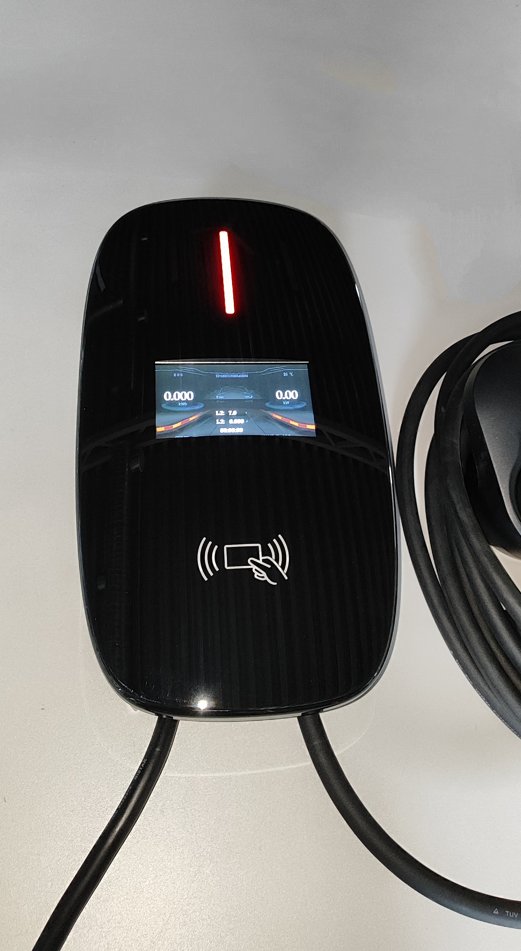Elektromobilio įkrovimo stotelė EV Charger 11kW Type 2  valdoma programėle + ekranas
