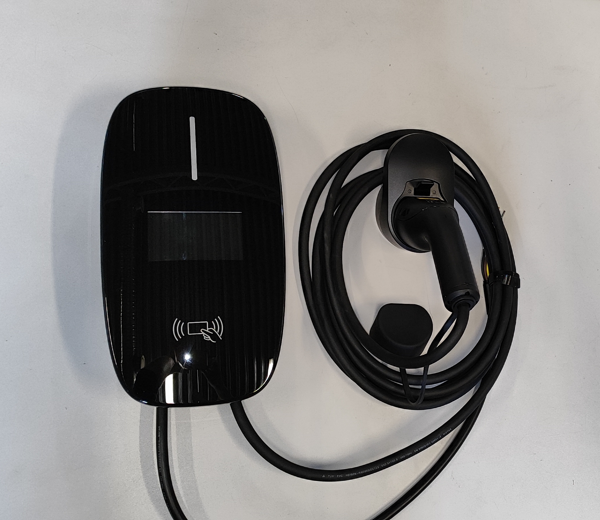 Elektromobilio įkrovimo stotelė EV Charger 11kW Type 2 valdoma programėle + ekranas