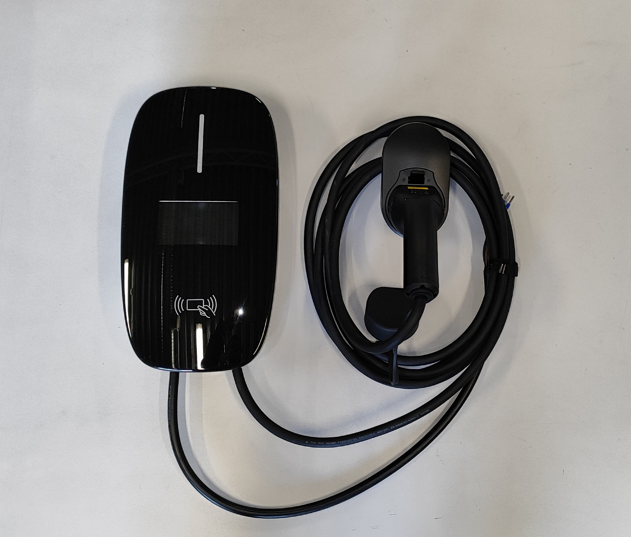 Elektromobilio įkrovimo stotelė EV Charger 11kW Type 2  valdoma programėle + ekranas