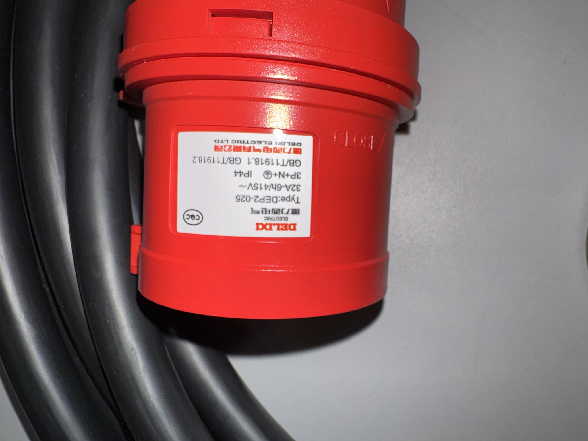 Elektromobilio kroviklis Type 1, max 32A (3-7,4 kW)  su programėle