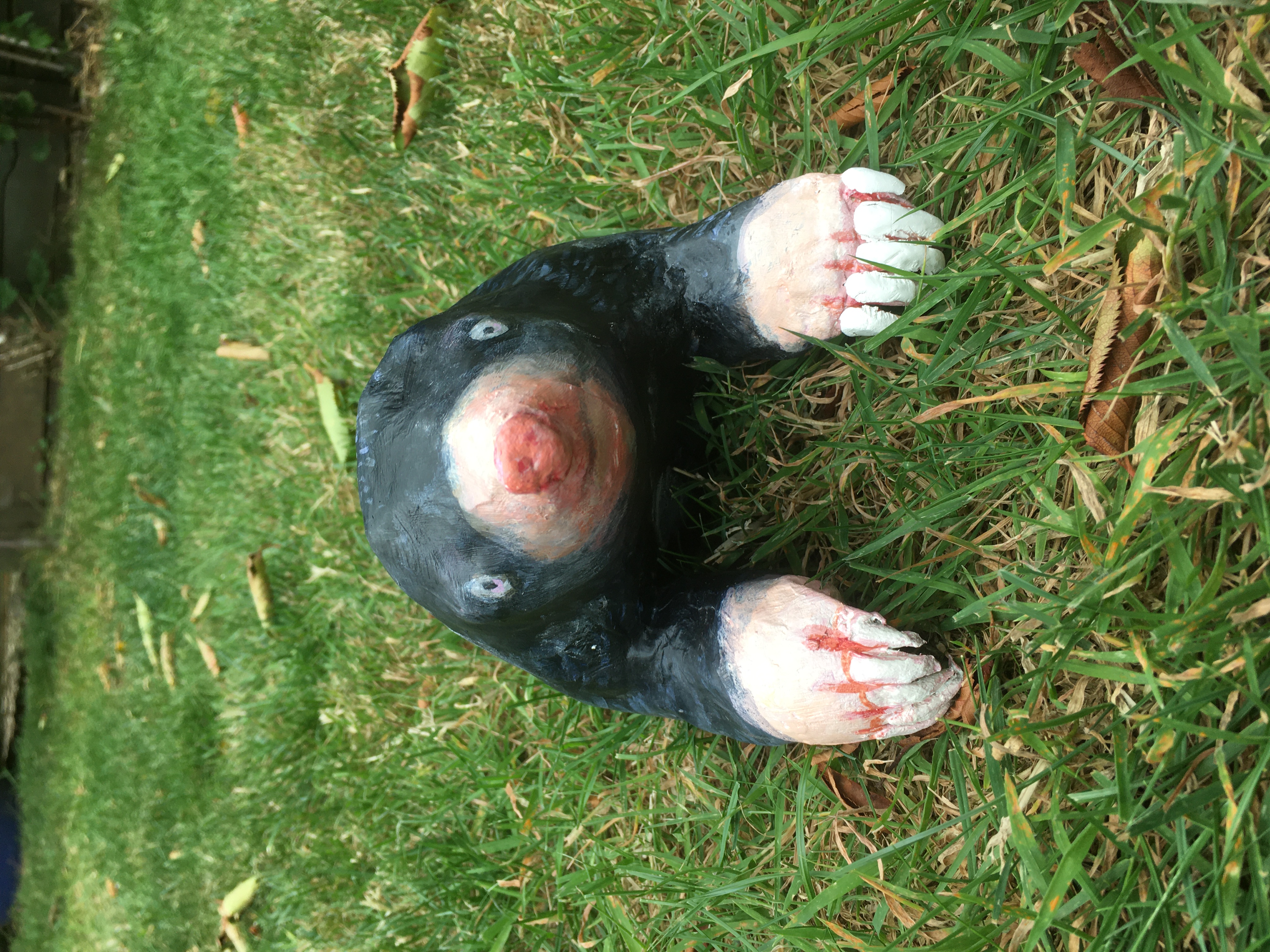 Handmade Paper Mache Mole