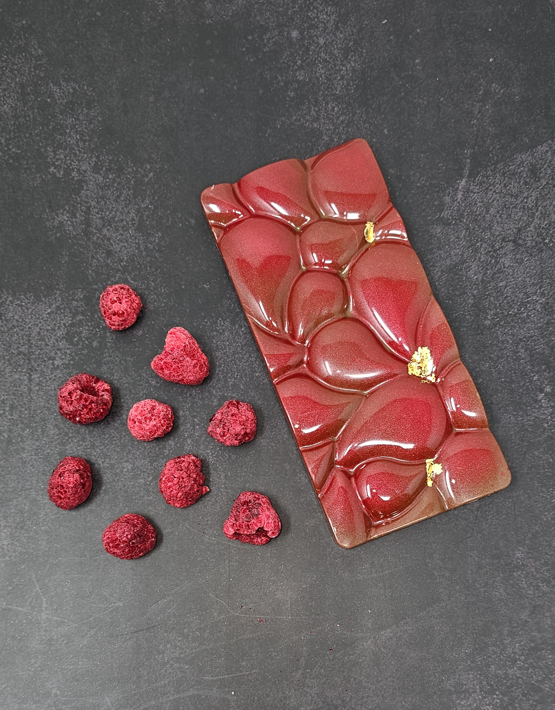 Raspberry Caramel Bar