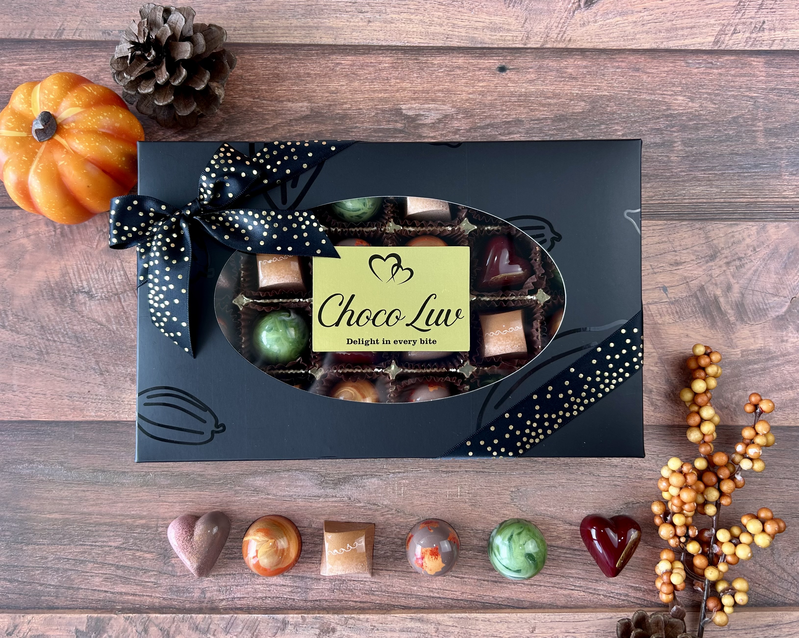 Gourmet Autumn Chocolate Box
