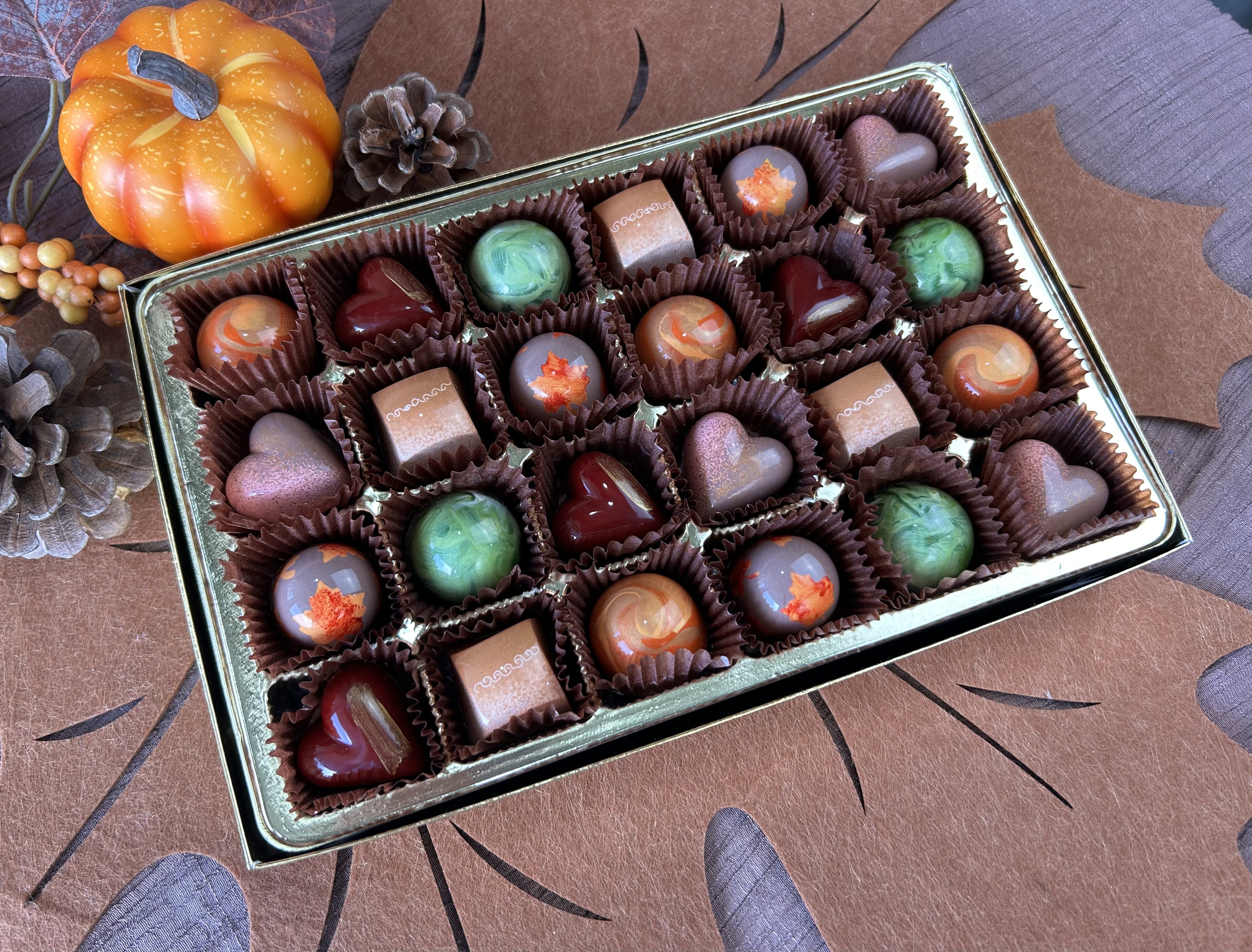 Gourmet Autumn Chocolate Box