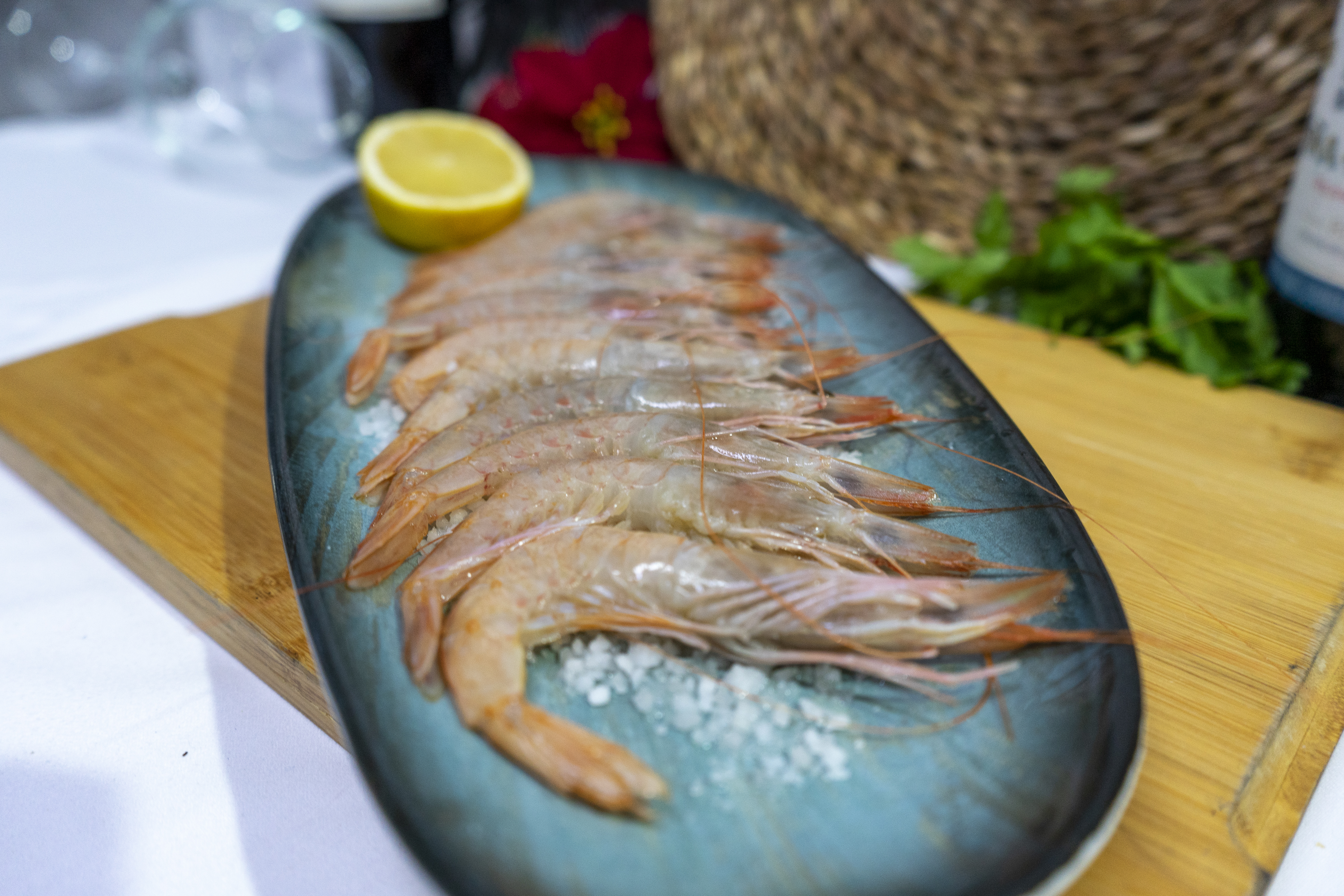 Gambas blancas de Huelva cocidas