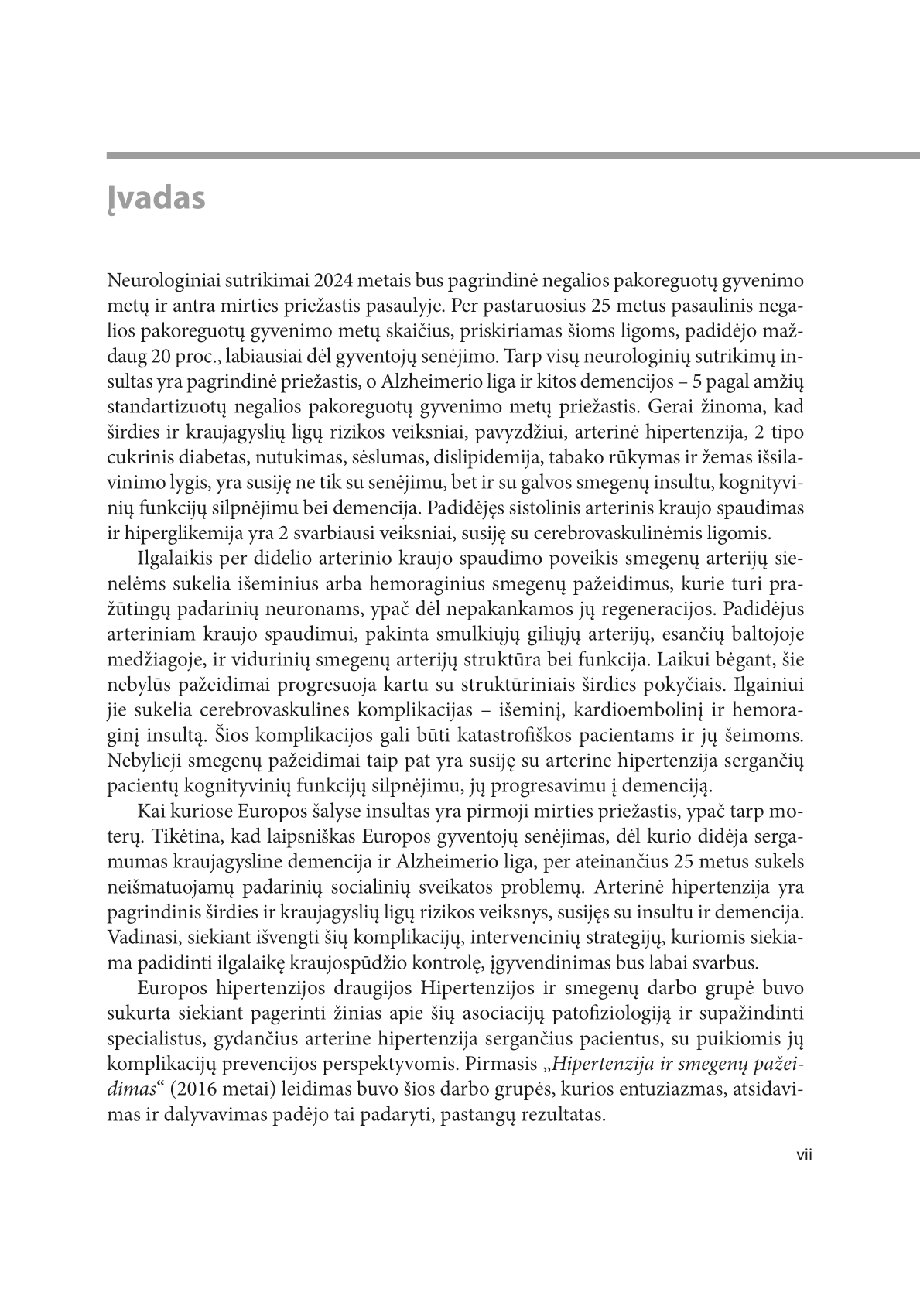 Hipertenzija ir smegenų pažeidimas