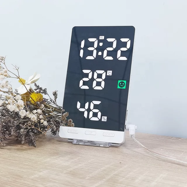 Mirror Digital Clock