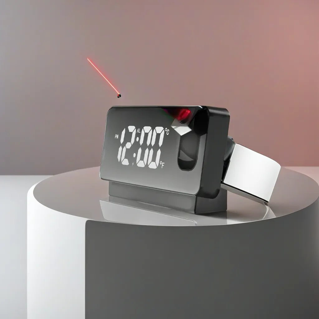 Digital Projection Alarm Clock