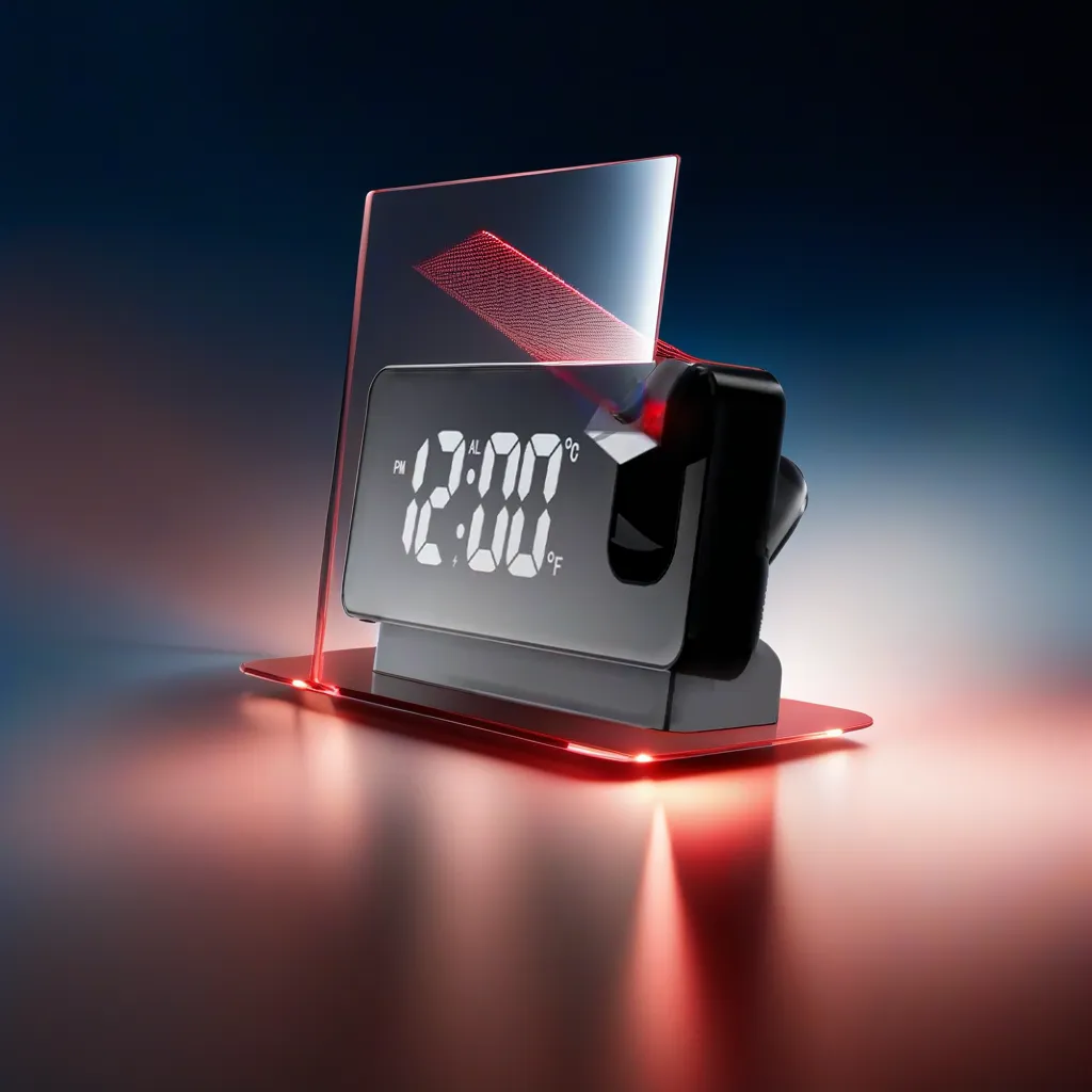 Digital Projection Alarm Clock