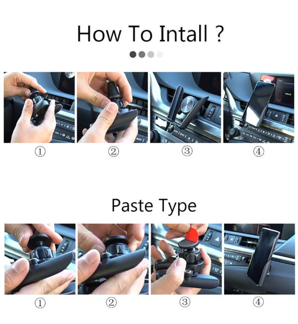 Gravity Car Phone Holder