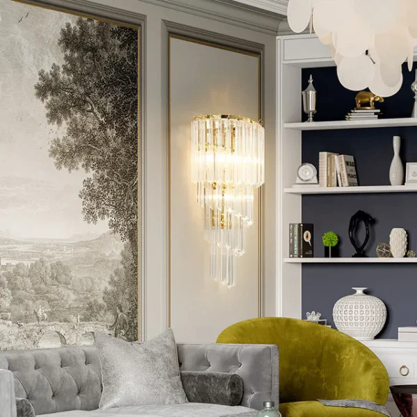 Luxury Cascading Wall Lamp