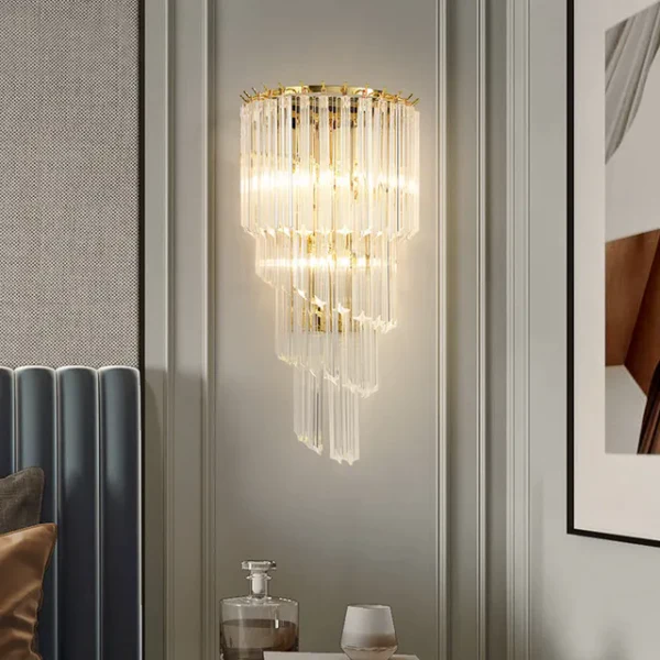Luxury Cascading Wall Lamp