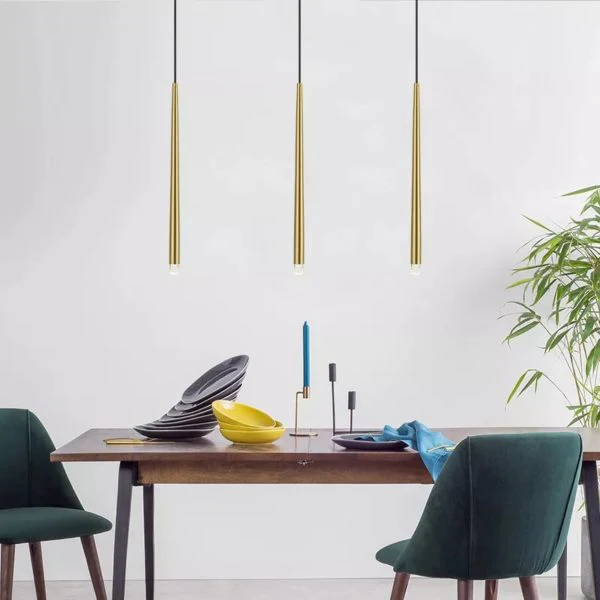 Long Tube Pendant Light