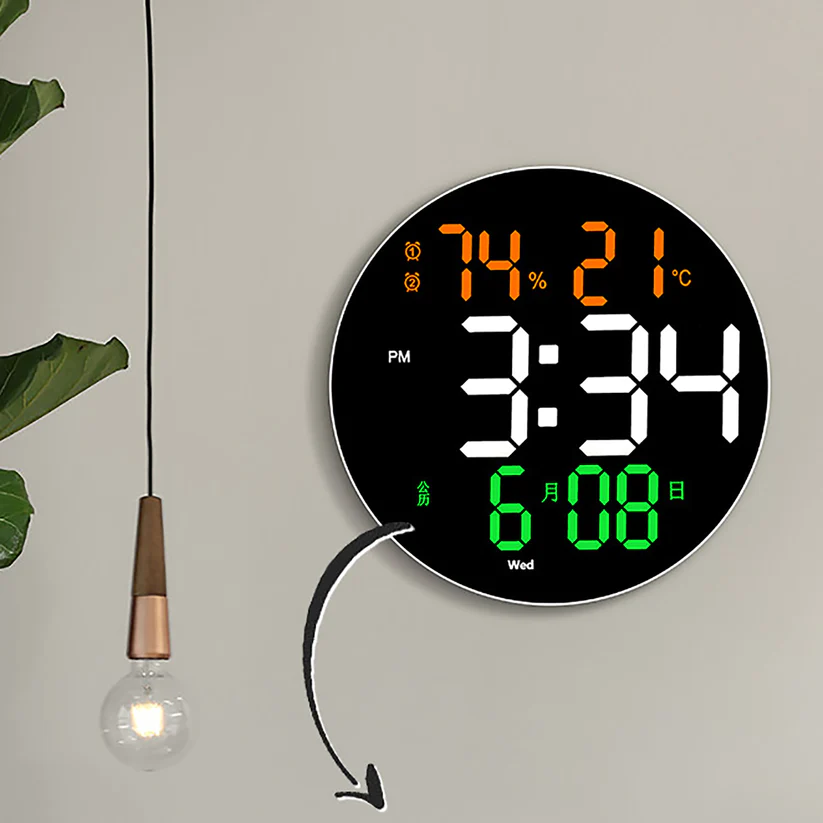 Digital Wall Clock