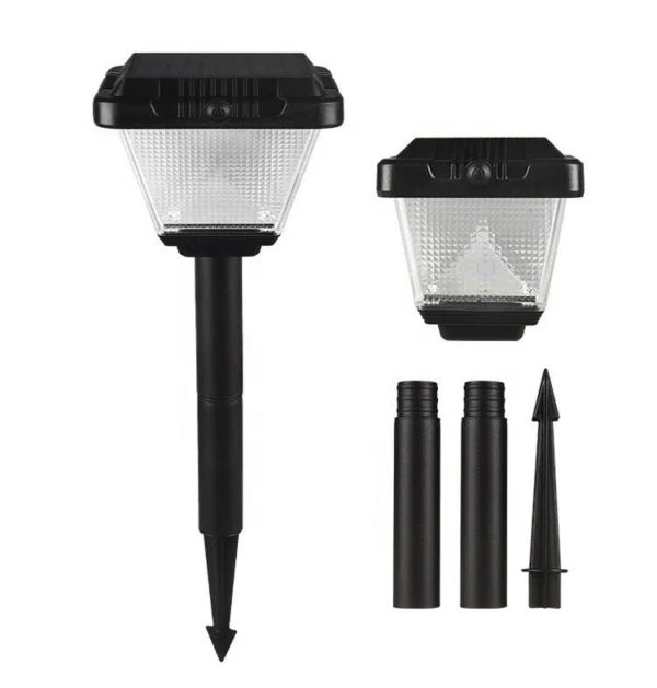 Multicolored Lawn Lamps (Pack of 4)