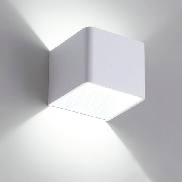 Aluminium Square LED Wall Light