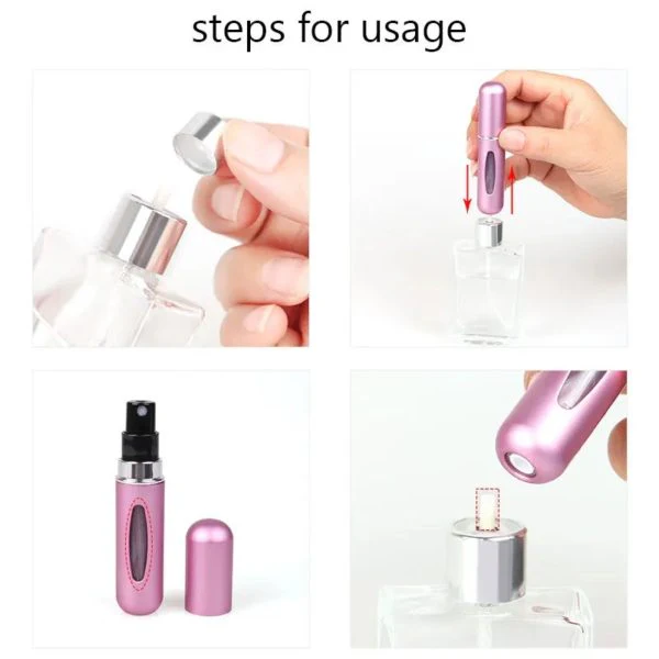 Spray Atomizer Bottle - Pack of 4