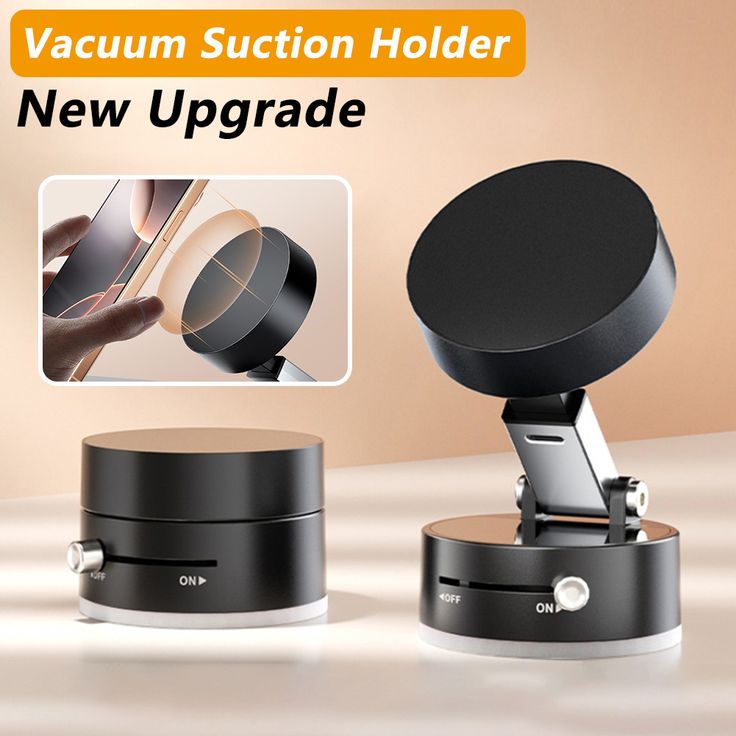 Vacuum Suction Phone Holder