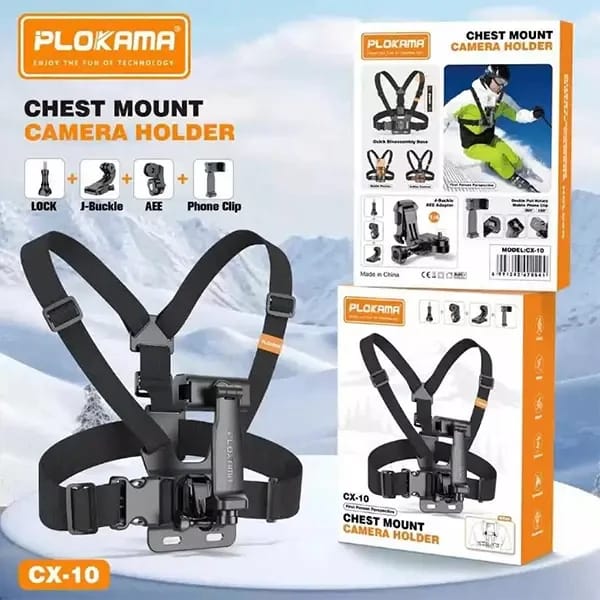 Chest Mount Phone Holder