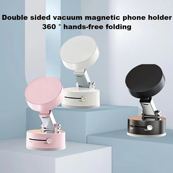 Vacuum Suction Phone Holder
