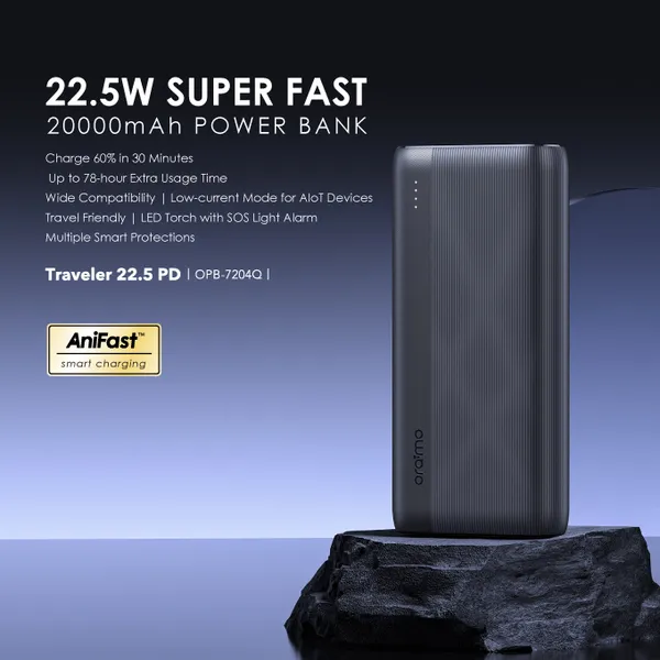 Oraimo Traveler 22.5 PD Power Bank