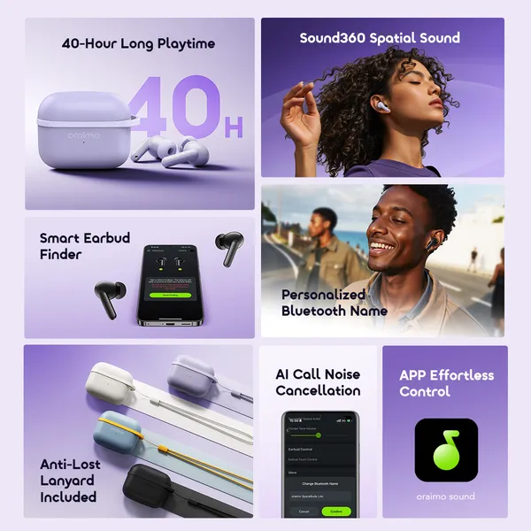 Oraimo SpaceBuds Lite Wireless Earbuds