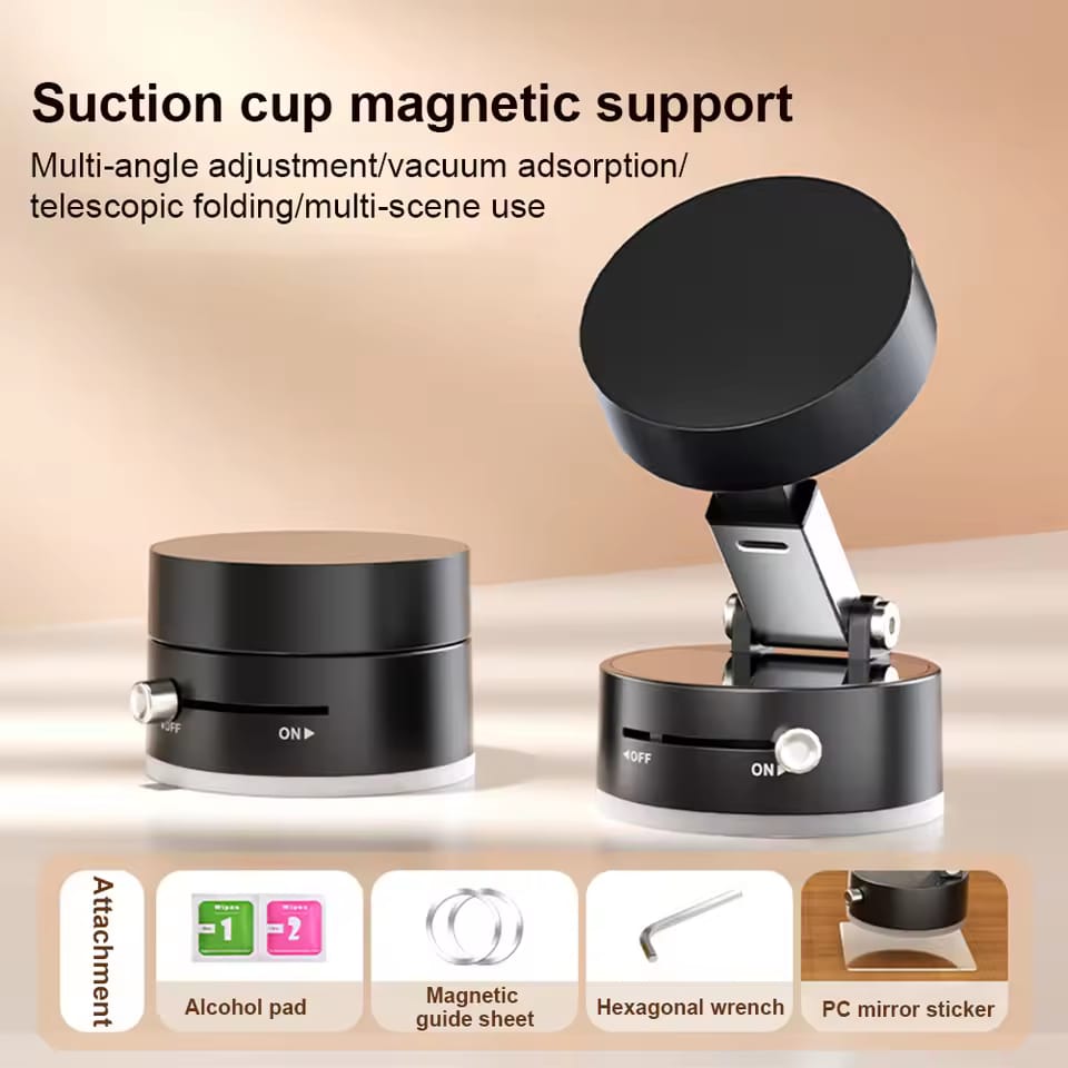 Vacuum Suction Phone Holder