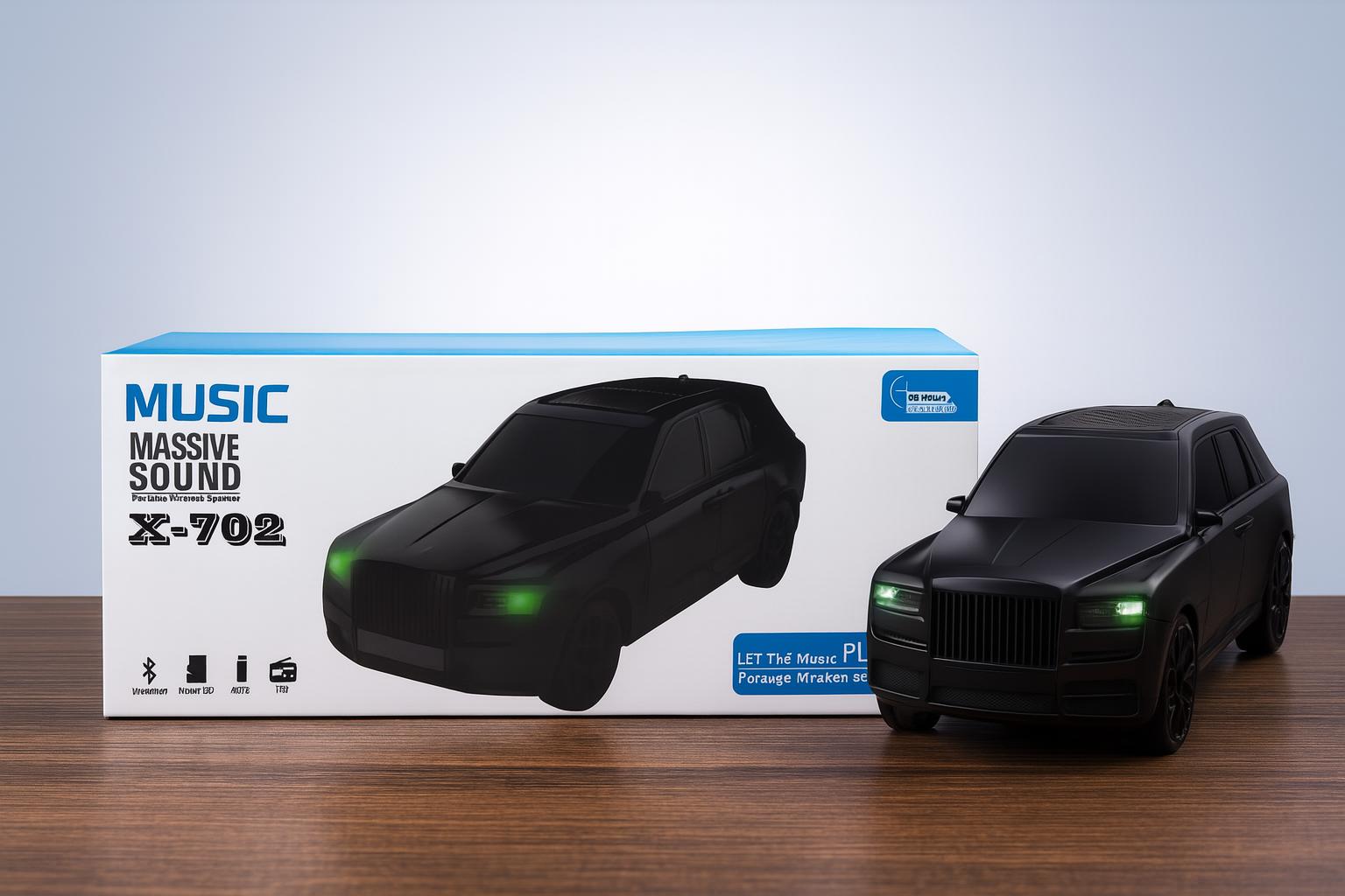 Wireless Bluetooth Car Speaker