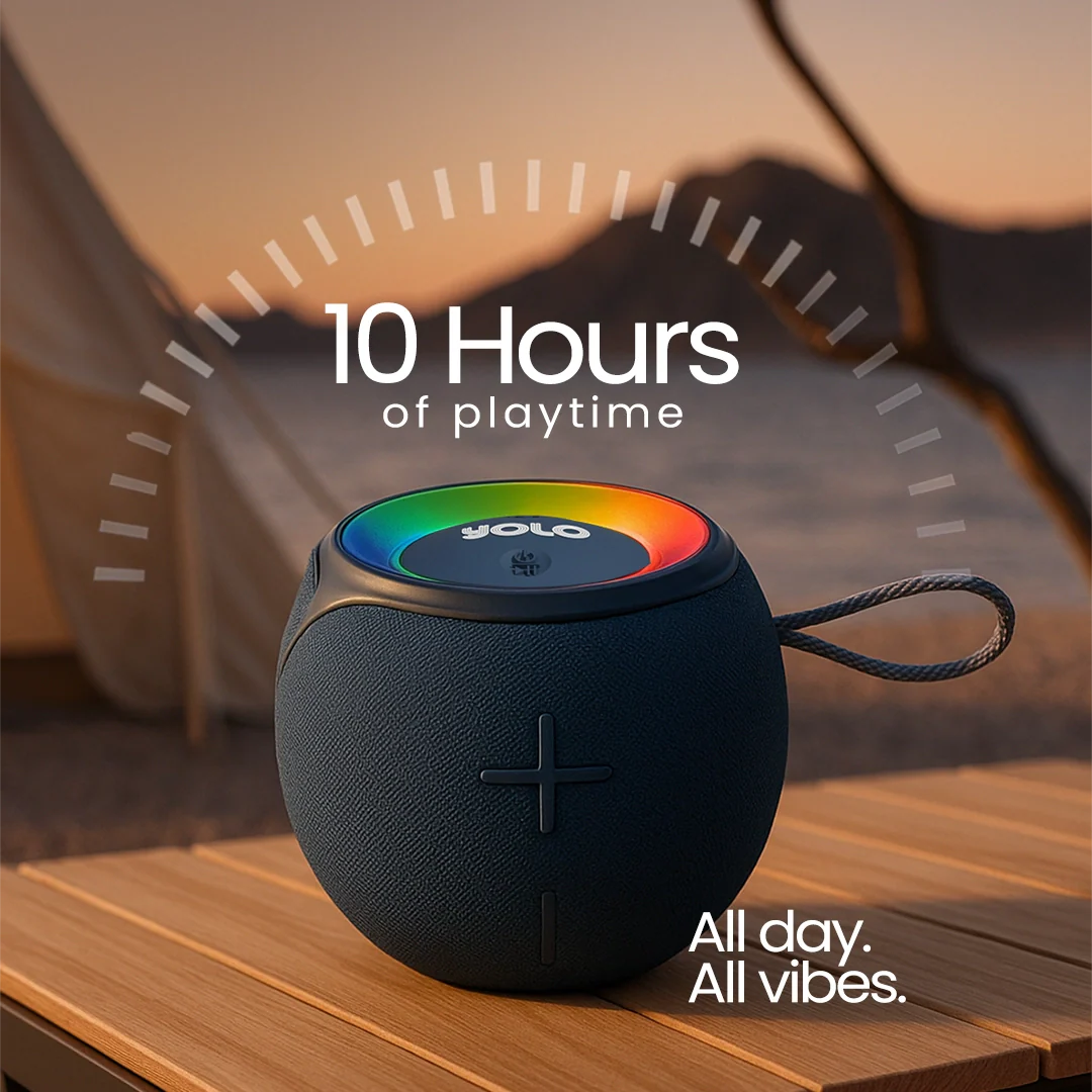 YOLO Orbit Wireless Portable Speaker