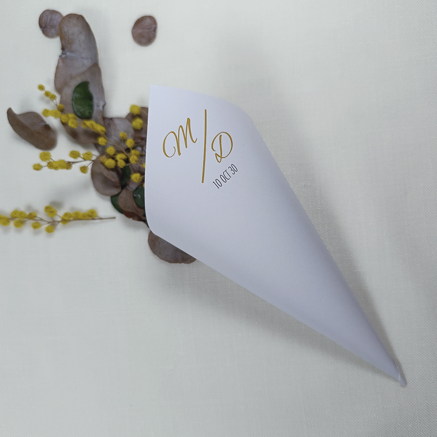Conos de confeti OTOÑAL