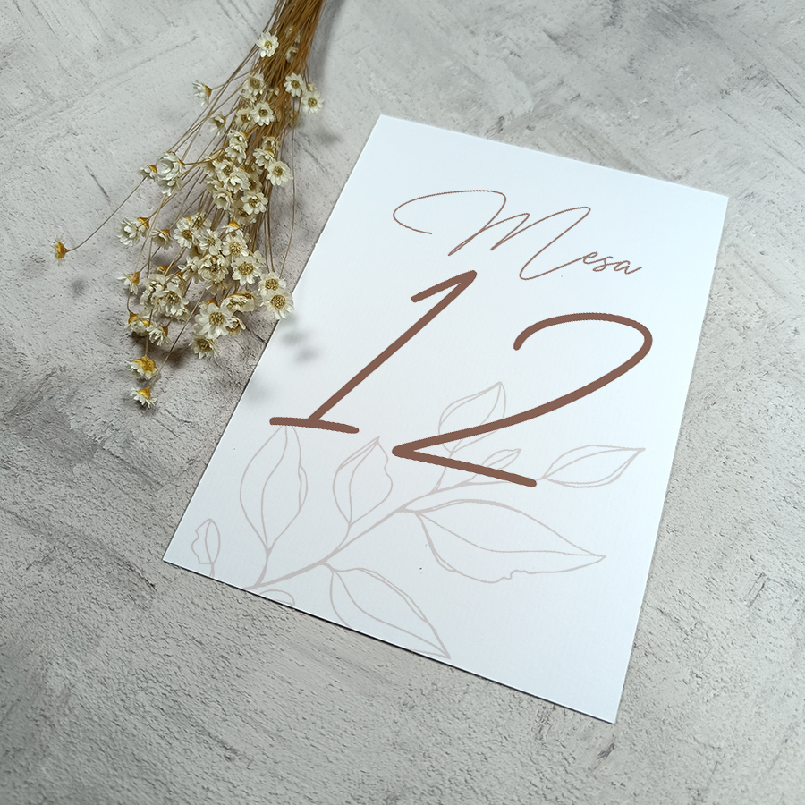 Mesero colección BRACTEA