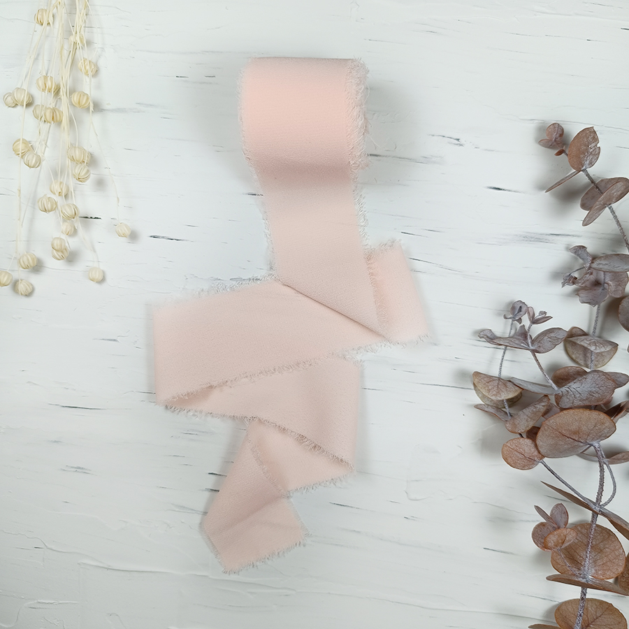 Cinta de seda ROSA NUDE