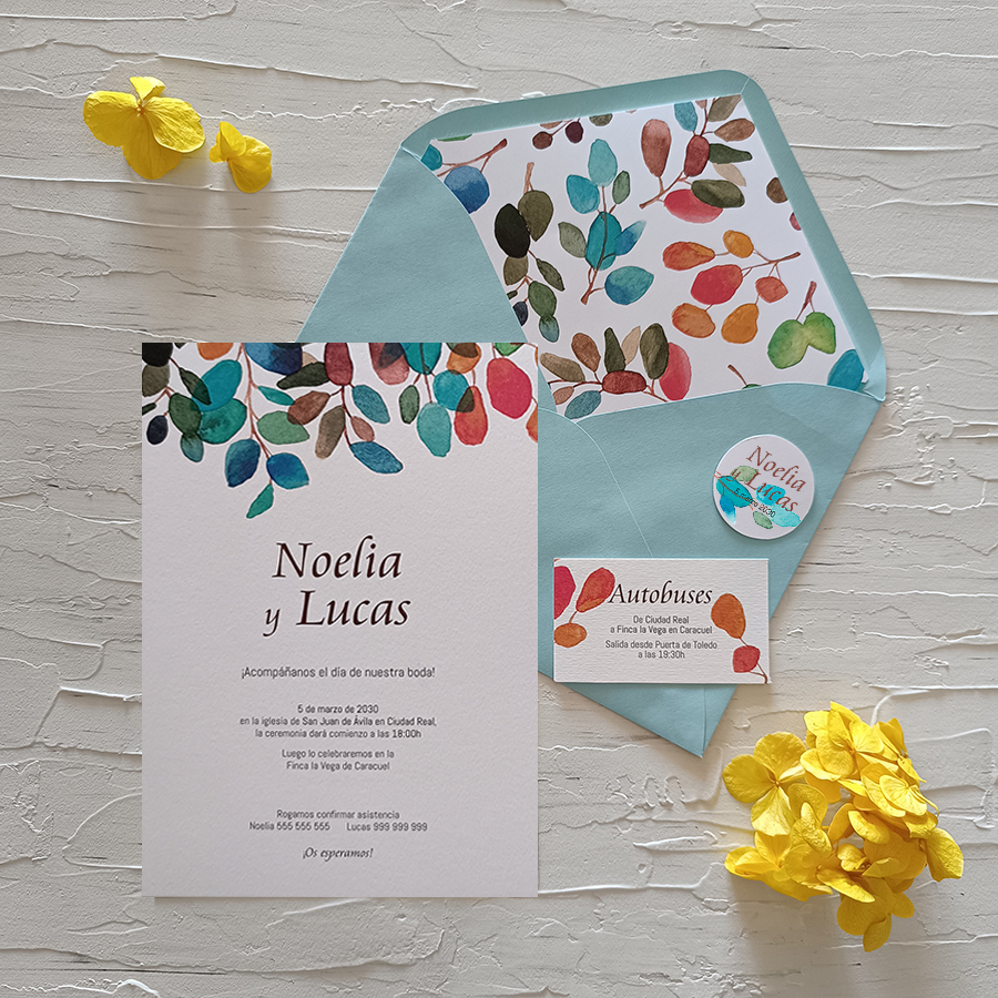 Invitación EUCALIPTO BASIC