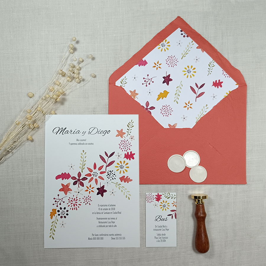 Invitación OTOÑAL PREMIUM