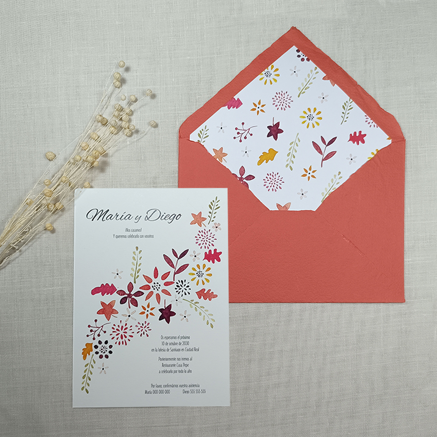 Invitación OTOÑAL PREMIUM