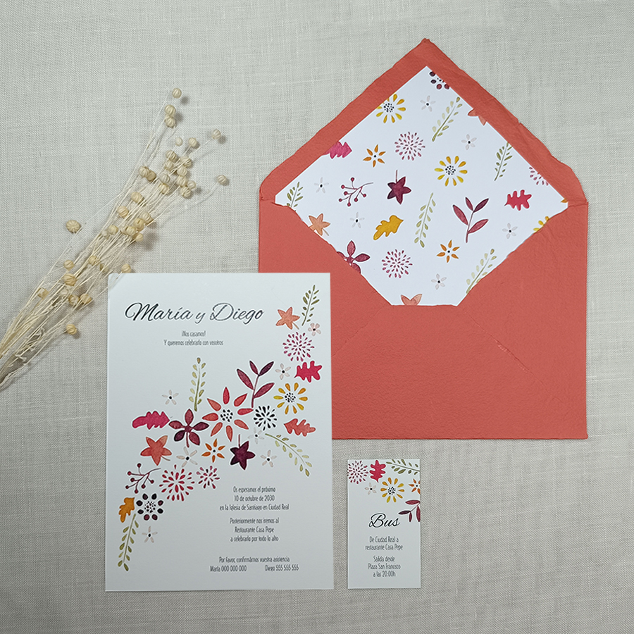 Invitación OTOÑAL PREMIUM