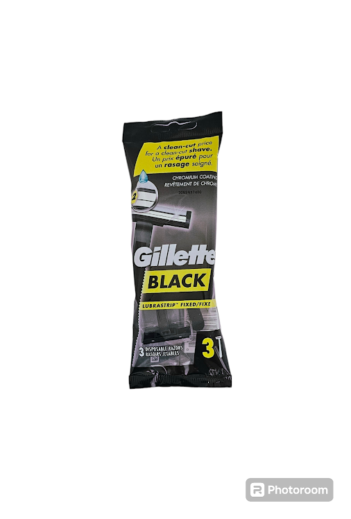 Gillette Black Razors