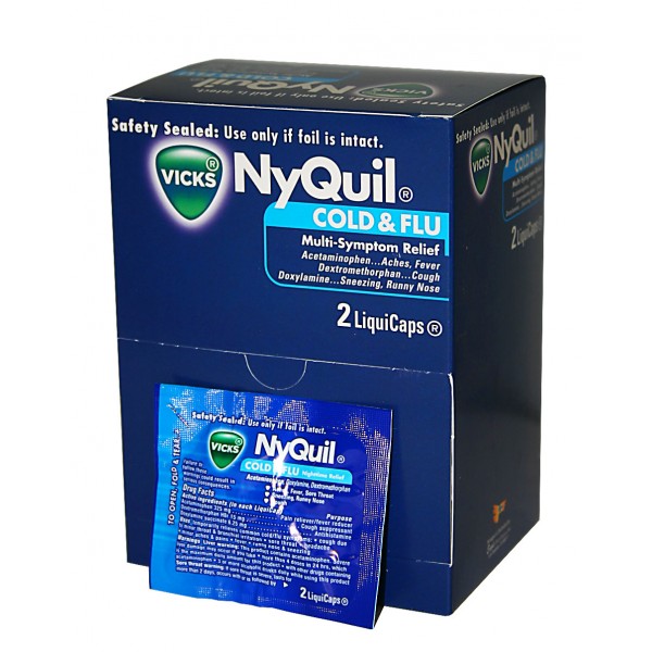 Vicks NyQuil Cold & Flu LiquiCaps