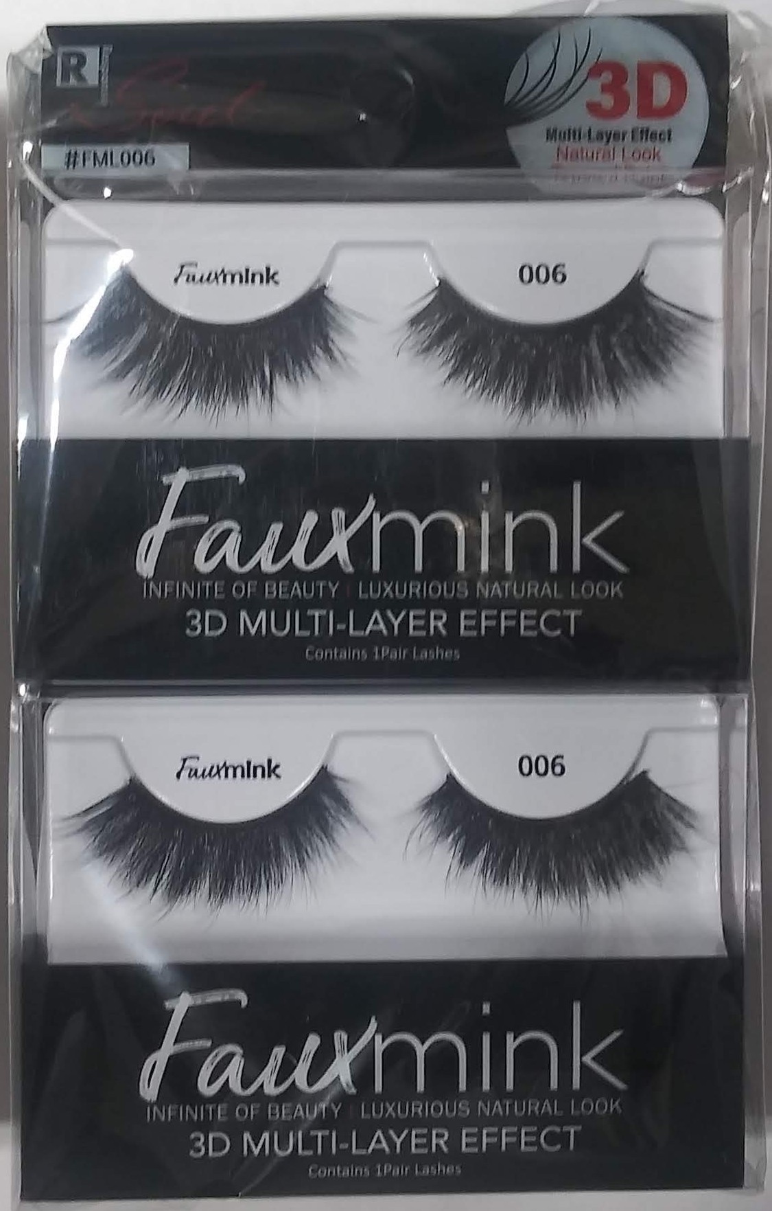 Faux Mink 3D False Eyelashes