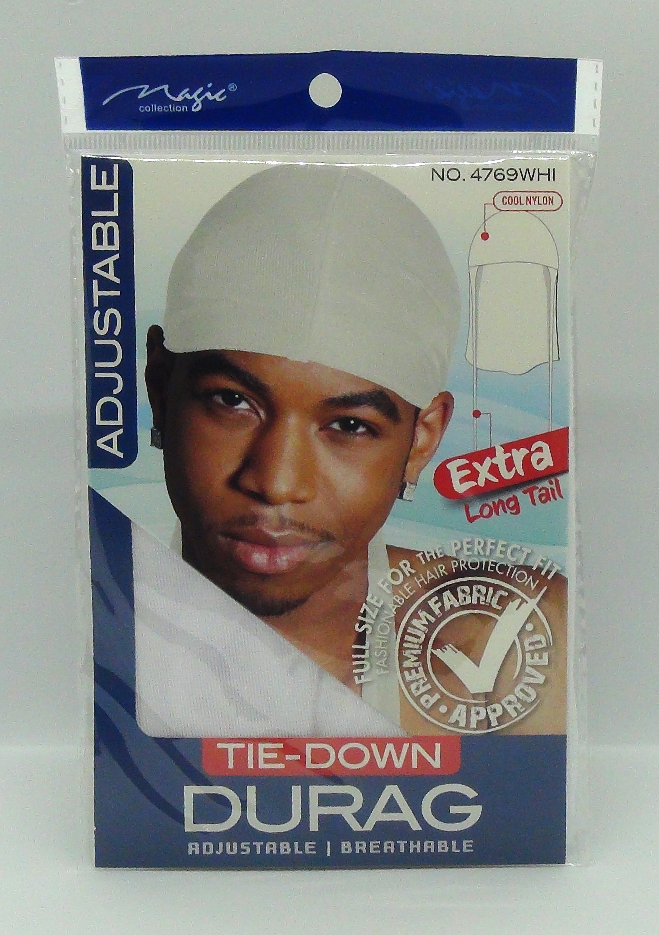 Adjustable Tie-Down Durag