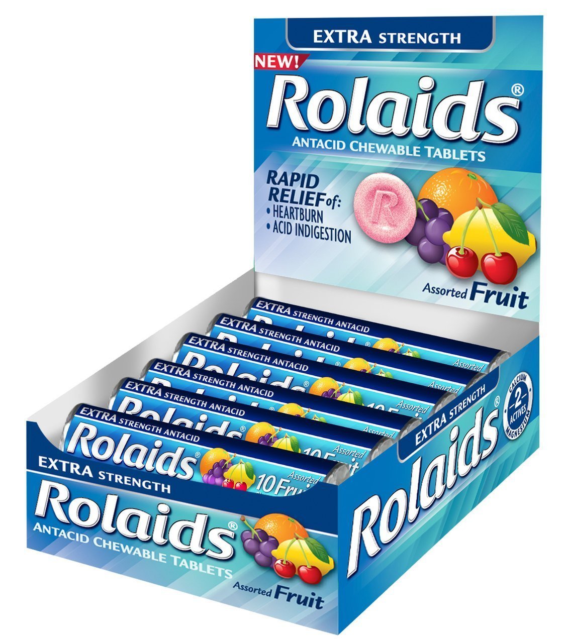 Rolaids Extra Strength Antacid Chewable Tablets
